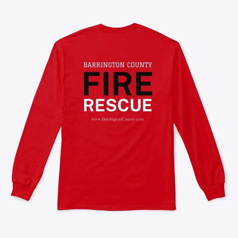 Fire Rescue Station Shirt, 2nd Ed, Red