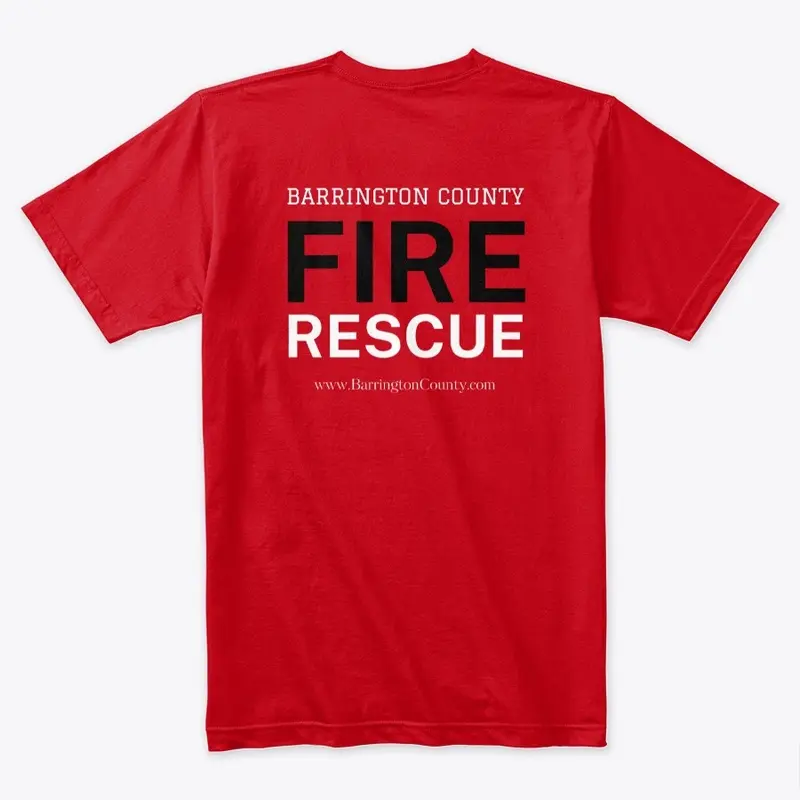 Fire Rescue Station Shirt, 2nd Ed, Red