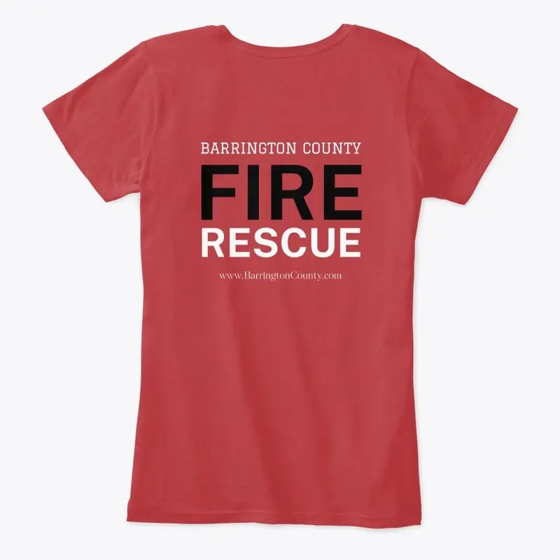 Fire Rescue Station Shirt, 2nd Ed, Red