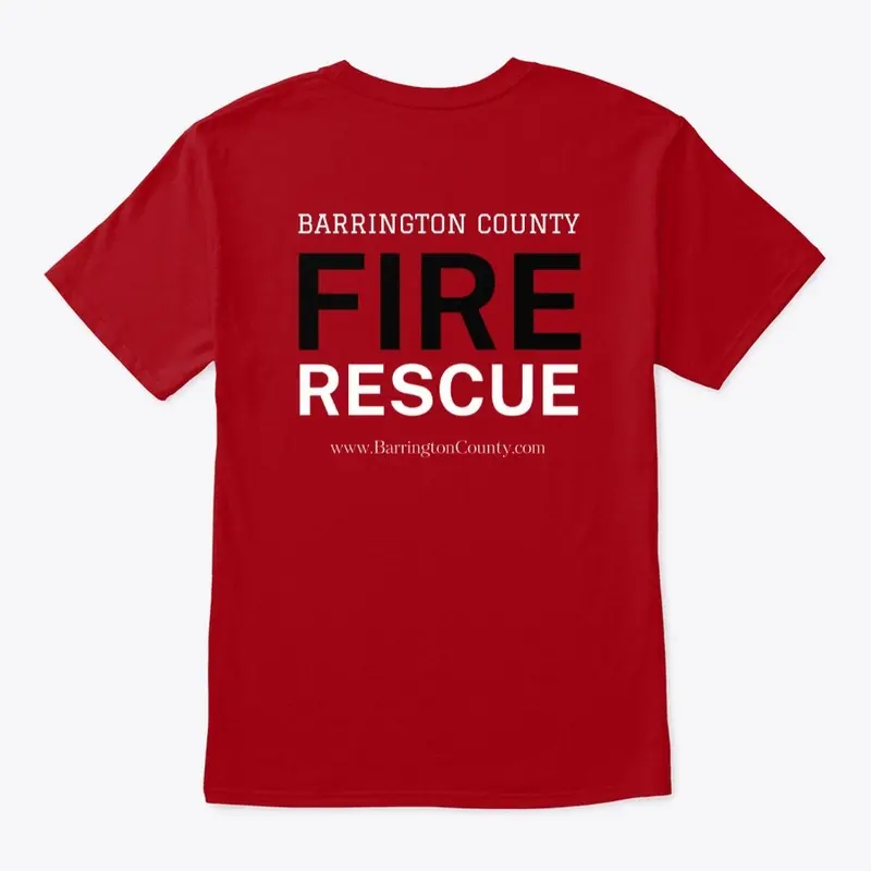 Fire Rescue Station Shirt, 2nd Ed, Red